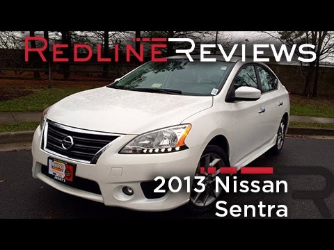 2013 Nissan Sentra Review, Walkaround, Exhaust, & Test Drive