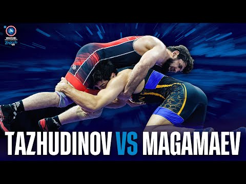 Akhmed MAGAMAEV (BUL) vs. Akhmed TAZHUDINOV (BRN) | WORLD CHAMPIONSHIPS 2025 | 97kg Bronze Medal