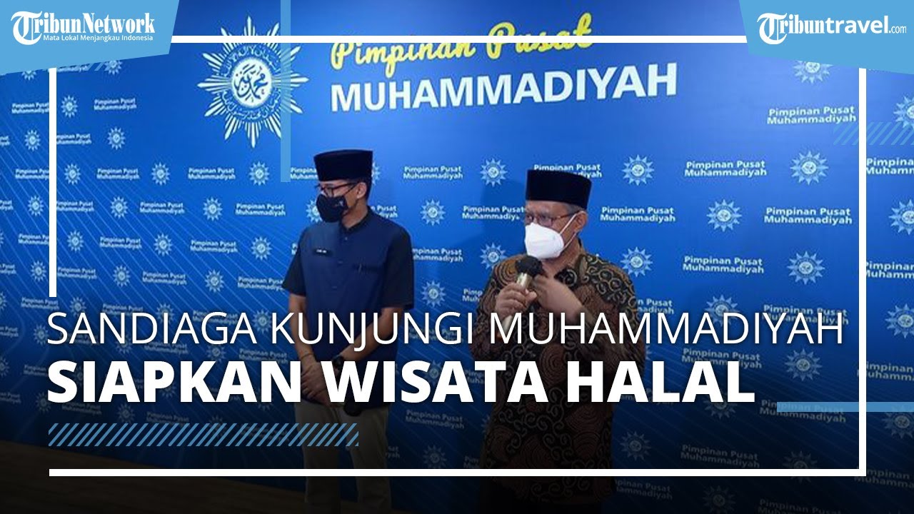 Visit PP Muhammadiyah Ketua Umum Sandiaga Uno Berbicara Tentang Halal Tourism di Indonesia