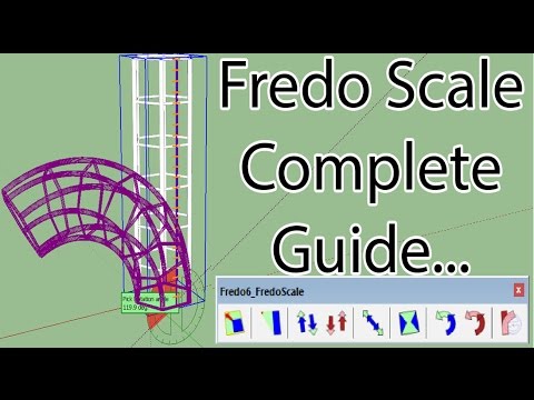 How to Use Fredoscale in Sketchup