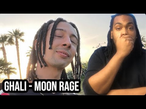 ITALIAN RAP REACTION Ghali – MOON RAGE feat. Axell (Lyrics Video)
