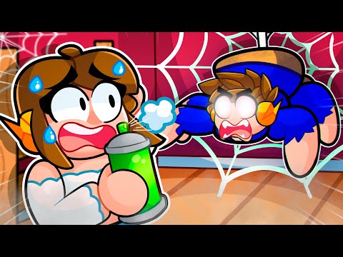 CUIDADO com a ARANHA do TERROR no Roblox! (SPIDER)