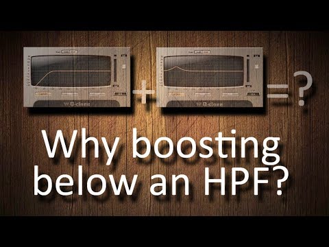 Low BOOST below HPF explained