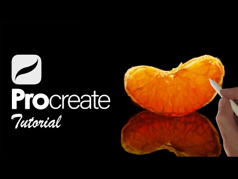 Draw THIS tangerine in just 8 Minutes