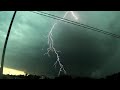 Sparta Illinois, and Campbell Hill, Illinois Supercell Thunderstorm, Incredible LIGHTNING 7-15-2020