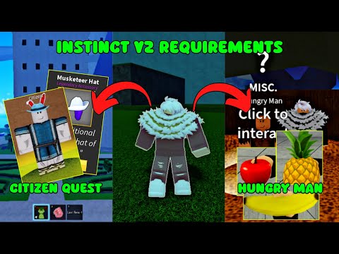 Full Guide on How to get INSTINCT V2 in Blox Fruits