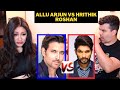 HrithikRoshan VS AlluArjun DANCE BATTLE REACTION