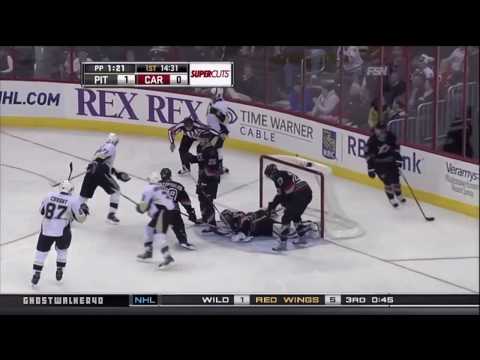 Lowlights: Penguins vs Hurricanes (3-11-2010)