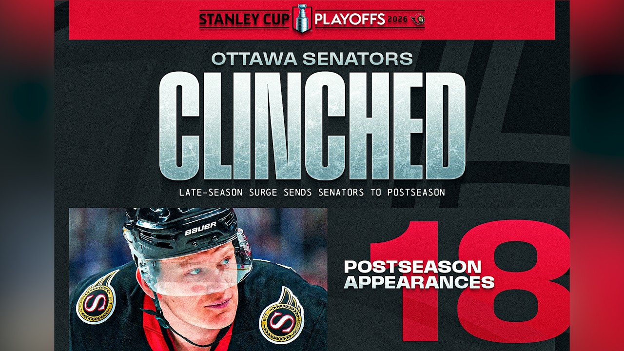 Senators Are IN 🚨 Tkachuk, Stützle & Ottawa’s Best Plays of the Season