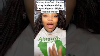 My top 4 favorite cities in Lagos Nigeria #visitnigeria #dettydecember #nigeriatravel #travelguide