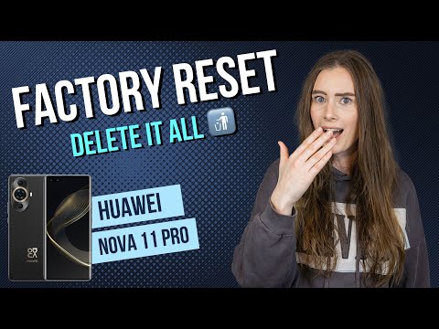 Huawei nova 11 Pro - How to reset to factory settings • 📱 • 🅧 • ⏬ • | Tutorial