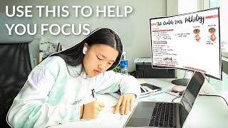 REAL TIME study with me (no music): EXAM SEASON PRODUCTIVITY