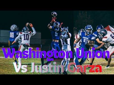 Washington Union vs Justin Garza | 1st Round Playoff Highlights | CIF Central Section Football 2025