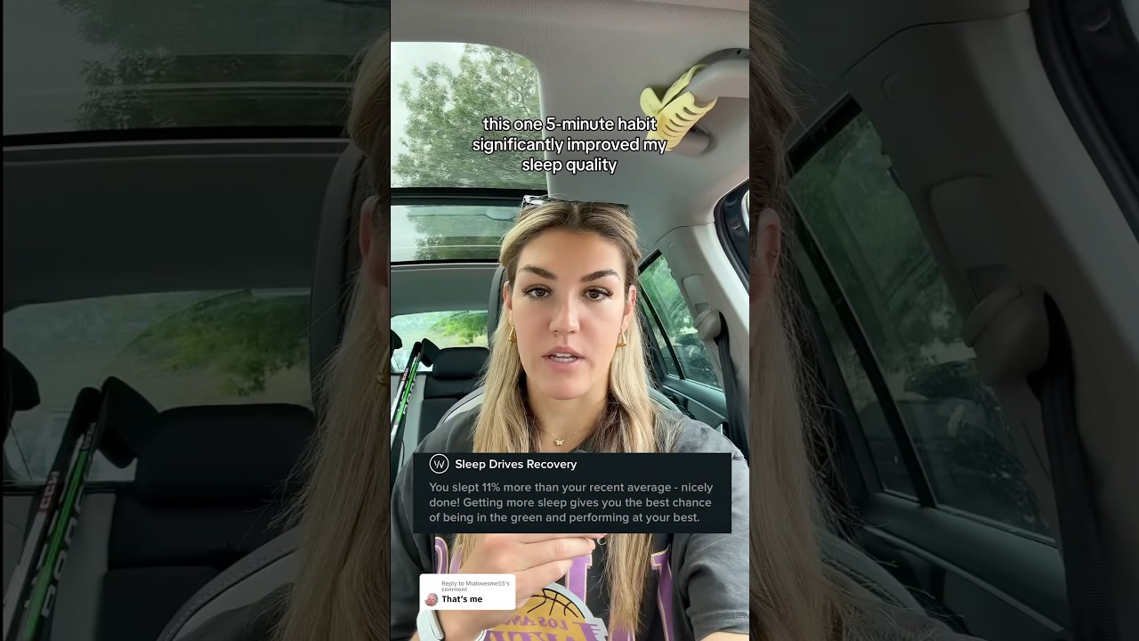 5-minute habit for better sleep (and blood sugar)