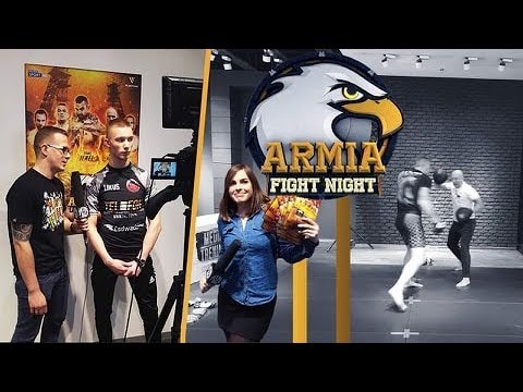 Wideorelacja z media treningu AFN 8 w Arena Gliwice - Park Handlowy Arena