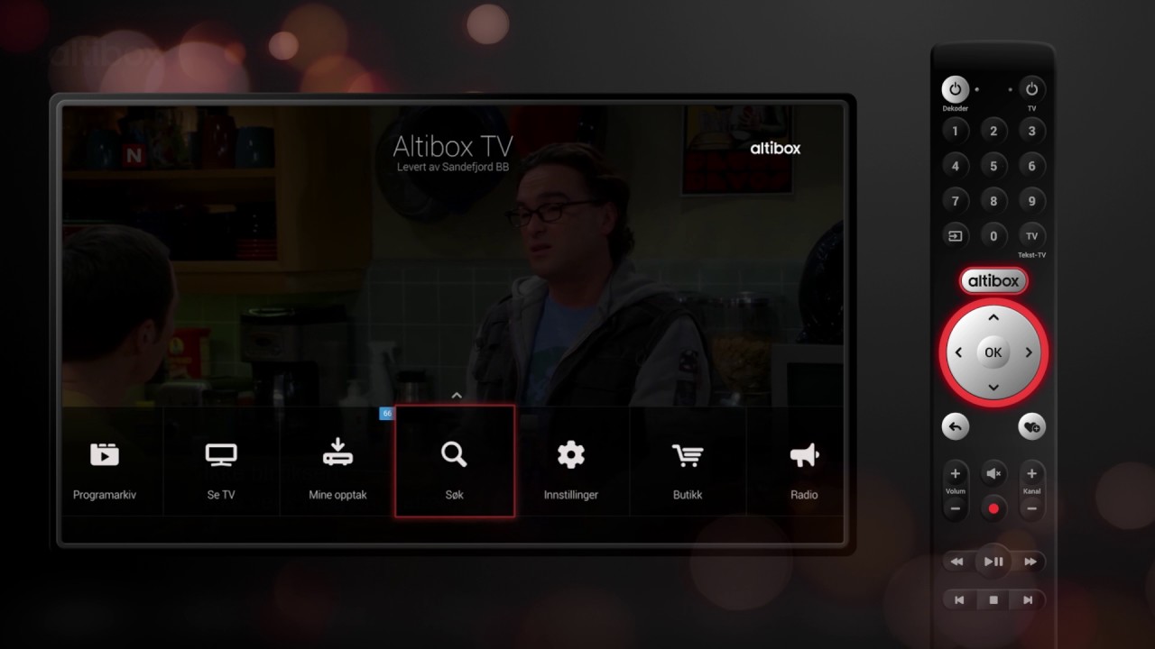 Altibox tv – Innstillinger: Lyd og bildeinnstillinger