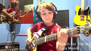 How To Play Reach For The Sky By Gary Moore On Guitar | Guitar Music Lessons