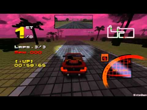 3d pixel racing wiiware