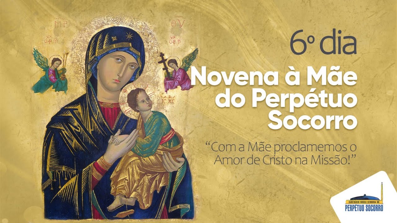 08h | Novena do Perpétuo Socorro | AO VIVO | 6ª Dia -  Pe. Pedro - 02/10/2024
