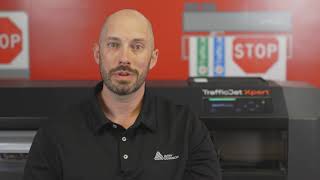TrafficJet Print System Sign Features and Benefits