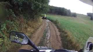 preview picture of video 'Rando Quad Ardèche caméra CONTOUR'