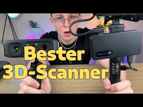 Bester 3D-Scanner für Anfänger: 3DMakerpro moose vs Creality