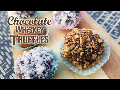 Chocolate Whiskey Truffles - What's For Din'? - Courtney Budzyn - Recipe 50