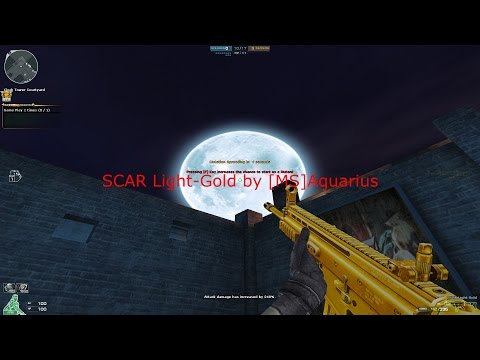 Crossfire NA and UK 2.0 game-play: SCAR Light-Gold in Hero Mode X (Zombie v4)