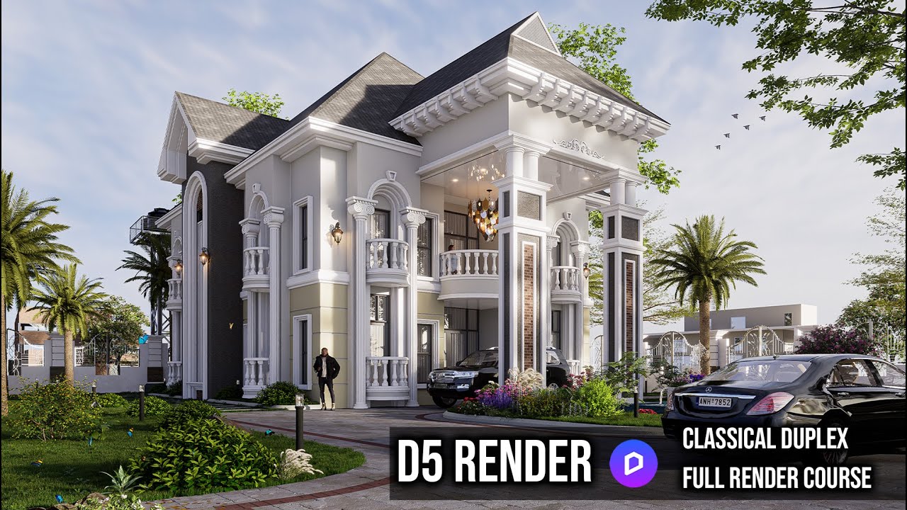 D5 Render Full Exterior Course 3.0/ Classical Building