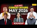May Month Current Affairs 2026 Monthly Current Affairs For CLAT 2027 GK One Shot Revision