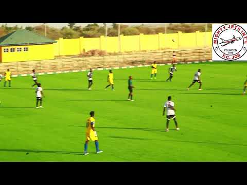 MIGHTY JETS INT. FC.  HOLD YOBE DESERT 2-2 DRAW WATCH THE HIGHLIGHTS & 4 FOUR GOALS THRILLER OF NNL.
