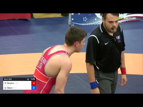 2018 FS WTT Challenge/Senior Men 70 Consi-Semis - Ryan Deakin (Nort) Vs. Dylan Ness (Minn).mp4