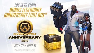 Overwatch Seasonal Event | Overwatch Anniversary 2018