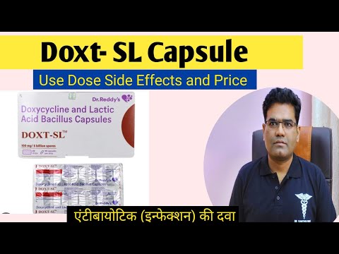 Doxt SL Capsule Use Dose Price and Side Effects (in Hindi) | Doxycycline | Antibiotic