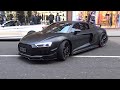EXTREMELY LOUD AUDI R8 S BEST OF Compilation In London Car Meets 2021