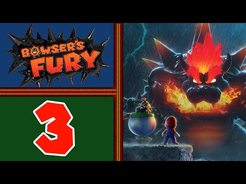 Bowser's Fury playthrough pt3 - Snowy Climbs and Into New Regions