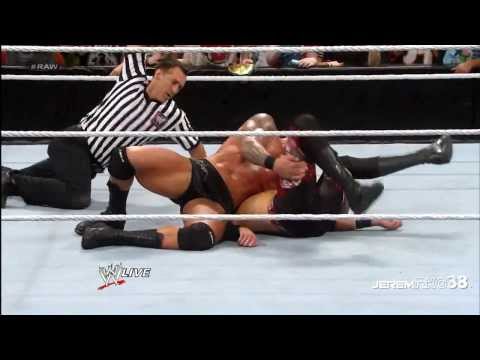 Randy Orton RKO on Christian - Raw - August 26, 2013