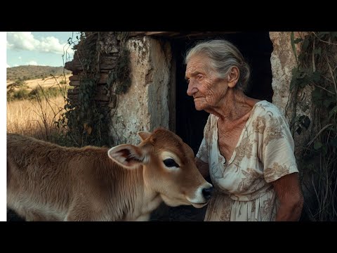 Elderly woman bought an abandoned property for 50 reais - But a skinny calf showed her something ...