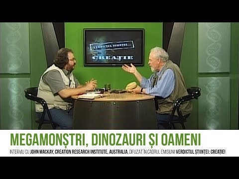 Verdictul stiintei: Creatie 8.10 - Megamonstri si oameni - cu John Mackay