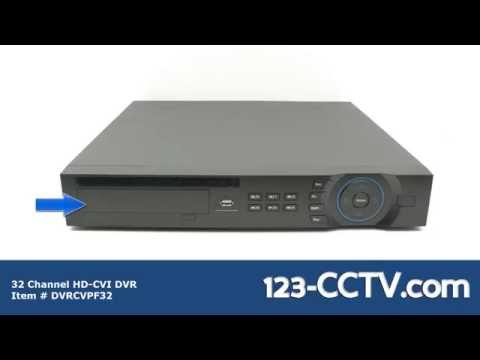 32 Channel HDCVI DVR for Real Time HD-CVI Camera Recording