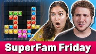 We Broke Our Viewership Record TWICE IN A ROW Playing Minigames | SuperFam Friday