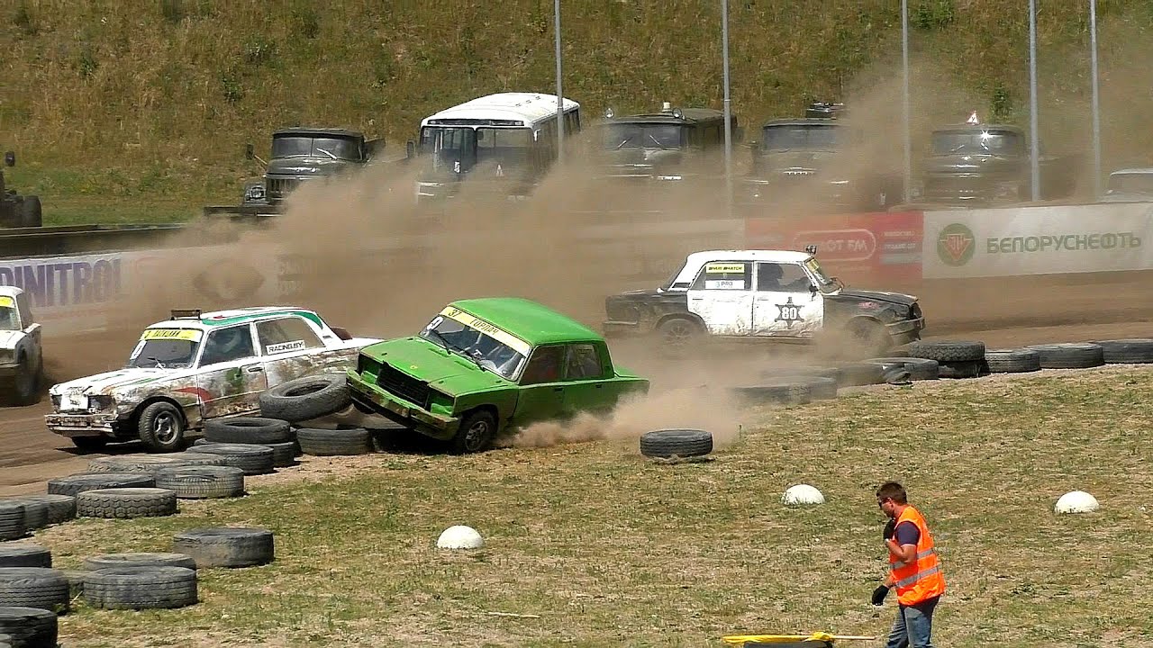 Трековые автогонки 2022. Класс Легенды СССР, 7 этап / 02.07.2022, РСТЦ ДОСААФ (Прилесье / Стайки)