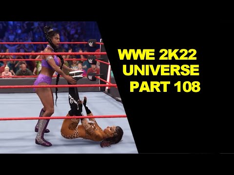 WWE 2K22 Universe - Bianca Belair Part 108