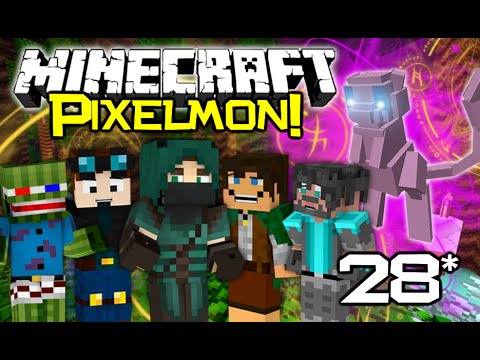 WILD MEW APPEARS! Minecraft PixelCore PIXELMON MOD Let's Play! - Ep 28