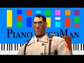 Team Fortress 2 Soundtrack MEDIC Slow Easy Medium Piano Tutorial 4K