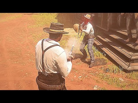 Brutal Quickdraw's and Combat (No Deadeye) Pt.5 - Red Dead Redemption 2 - Modded Gameplay