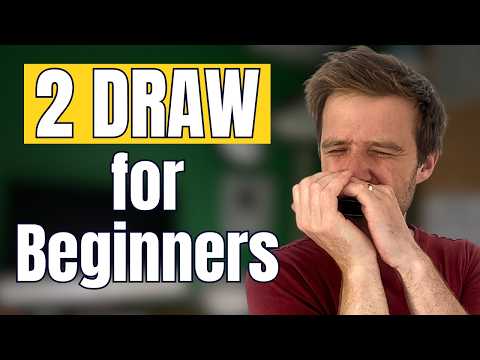 How to Play 2 Draw Note on Harmonica