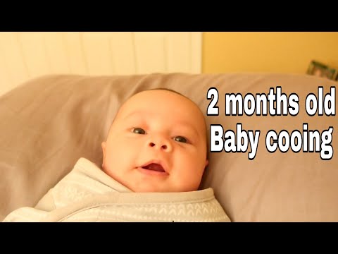 BABY COOING AND MAKES CUTE NOISES