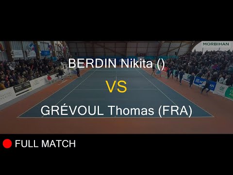 BERDIN Nikita (***) VS GRÉVOUL Thomas (FRA) - Open Super 12 Auray 2023 - Boys Final