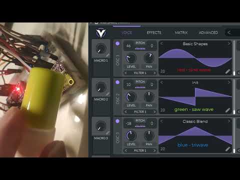 colour to midi - [arduino instrument demonstration]